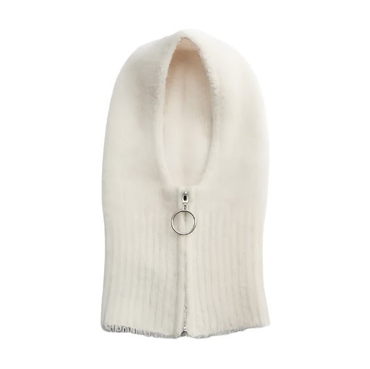 Zara cream knit hood | size 10-12