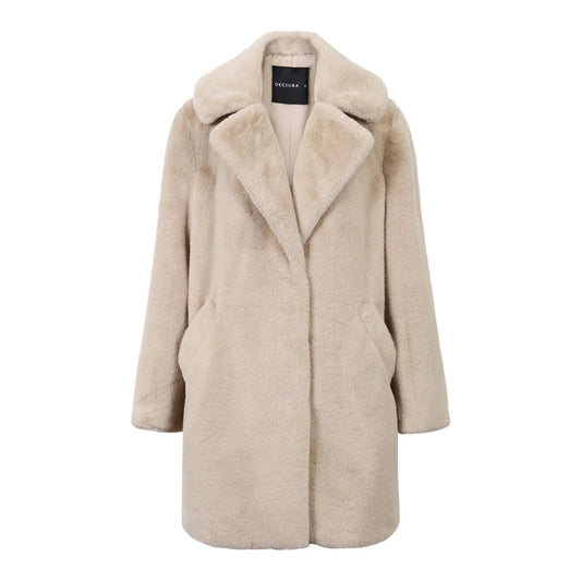 Decjuba Louella faux fur coat | size 14 large RRP $220