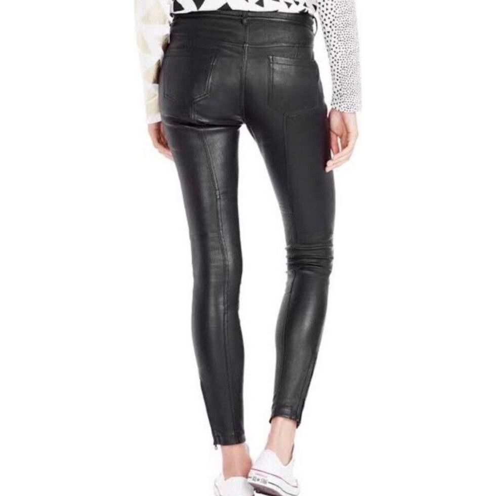 Sass & Bide black leather pants | size 6 - RRP $379