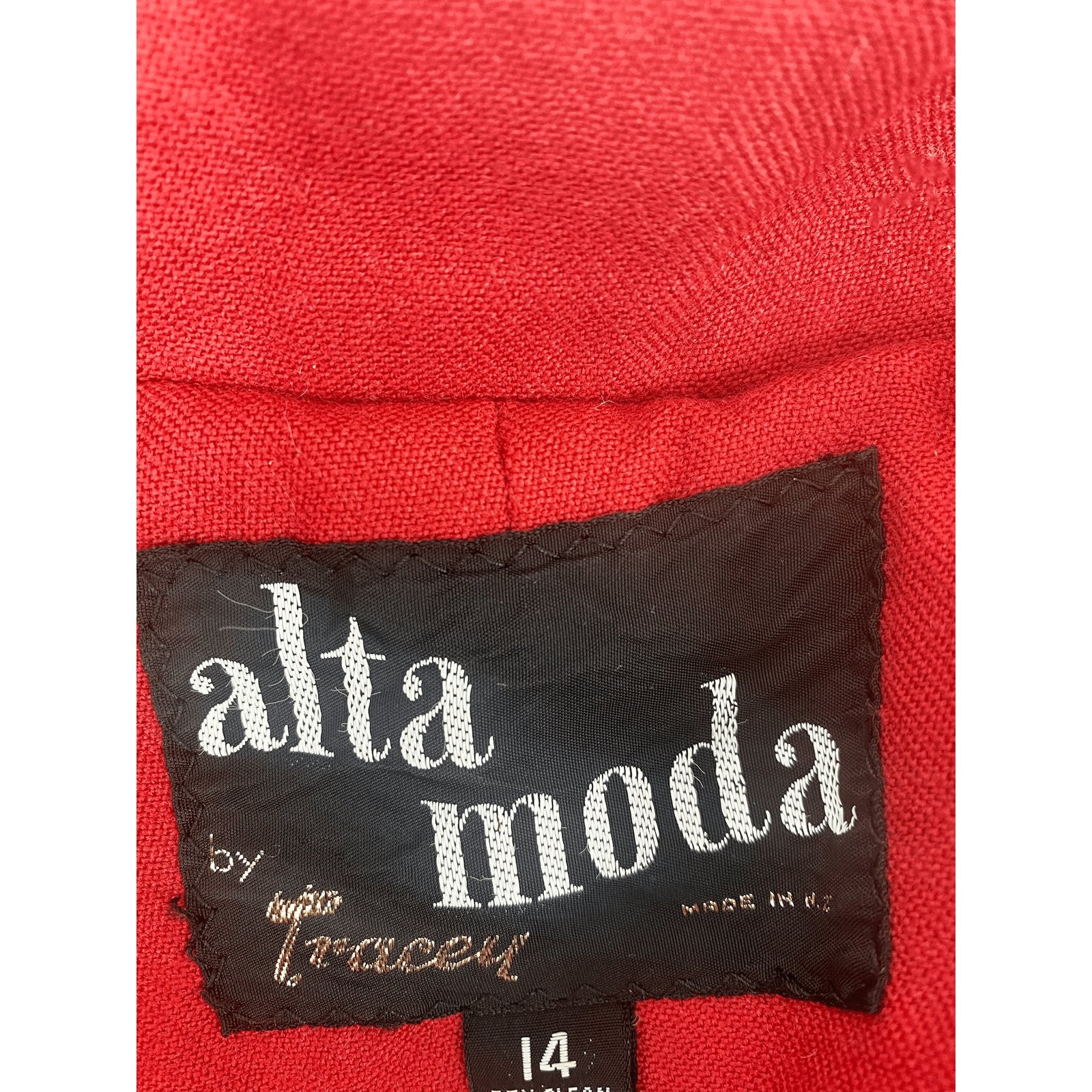 Alta Moda vintage wool coat | size 8