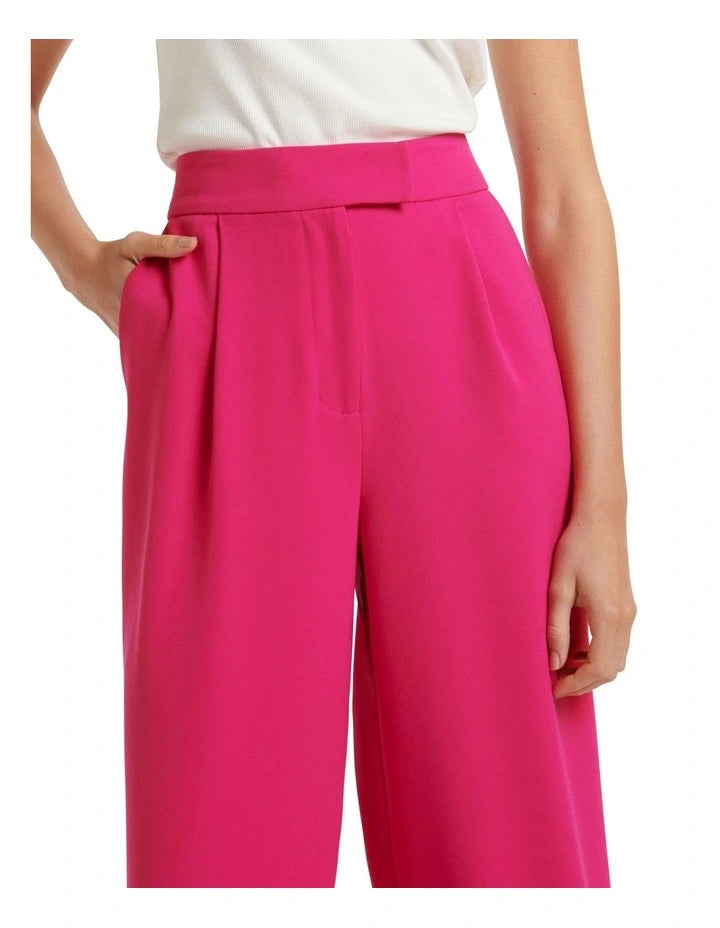 BNWT - Forever new Nylah High Waisted wide leg pants | size 10 - RRP $119.99