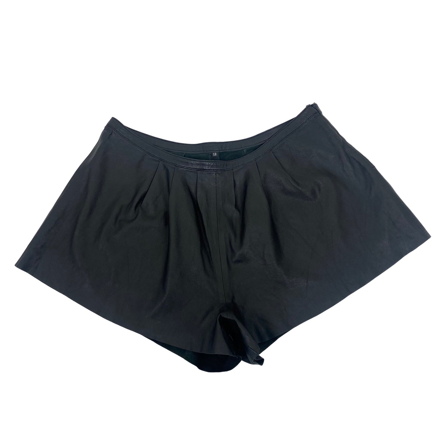 Superette leather shorts | size 12