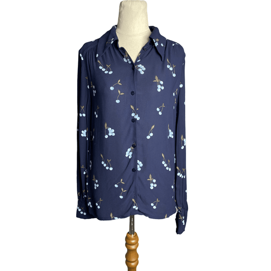 Baum und Pferdgarten navy blouse | size 8