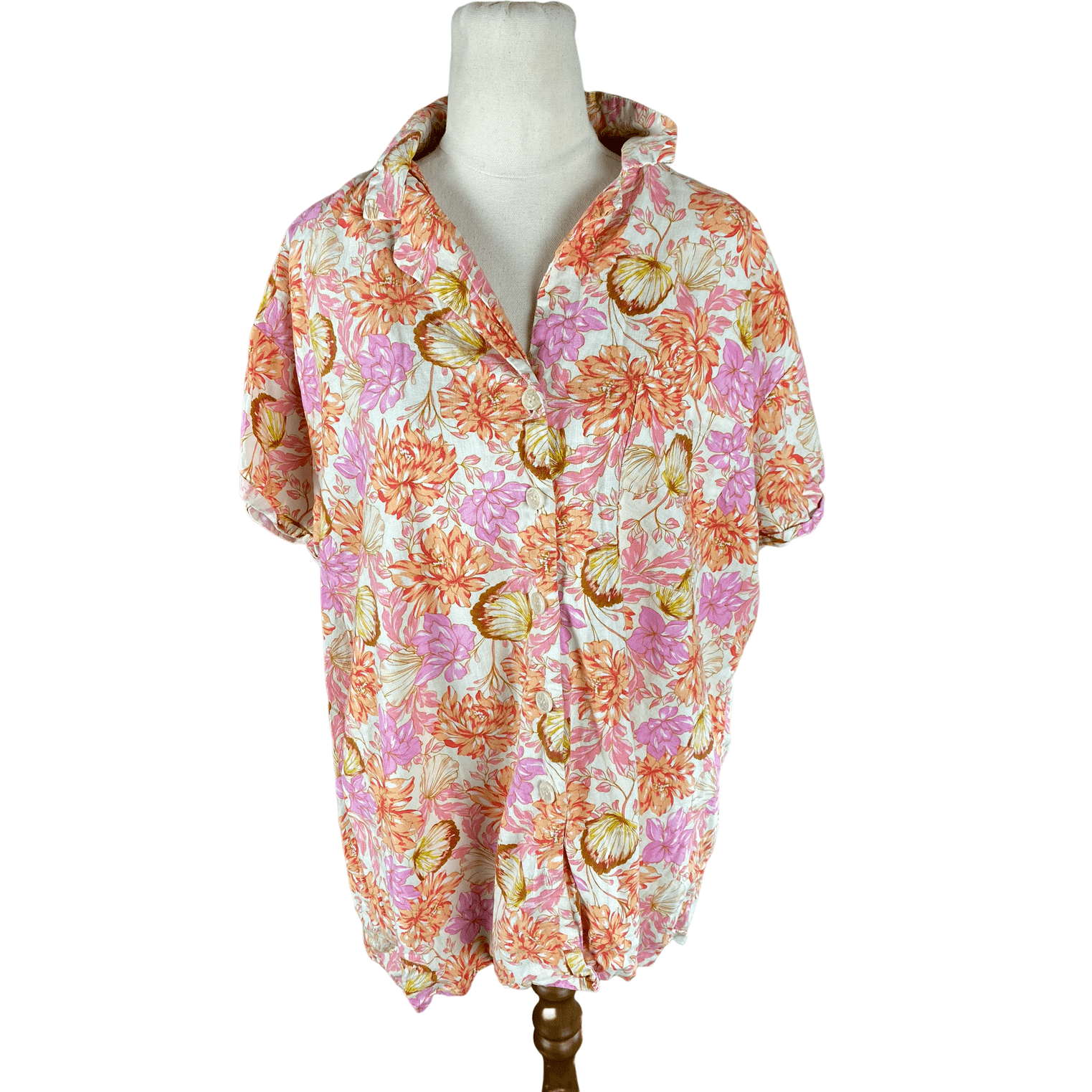 Cotton On floral shirt | size 8-10