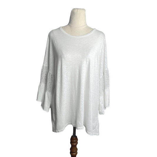 Decjuba white blouse | size 12-14