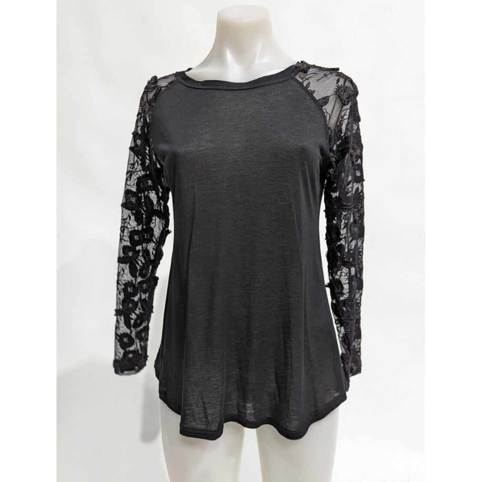 Ruby Hana Lace Sleeve Top | size 10