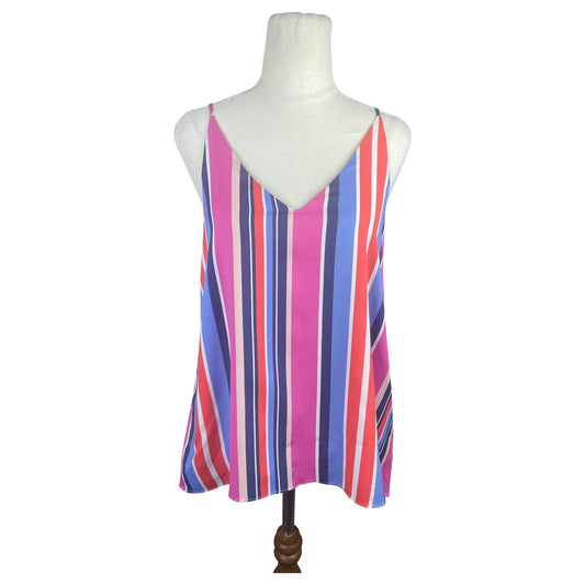 Forever New multi coloured striped vest | size 8