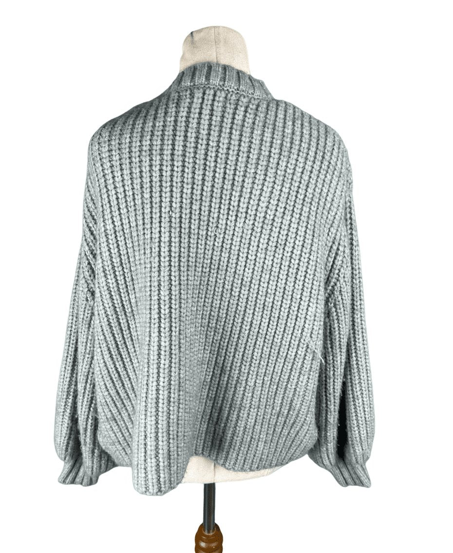 Glassons grey knit cardigan | size 8-10