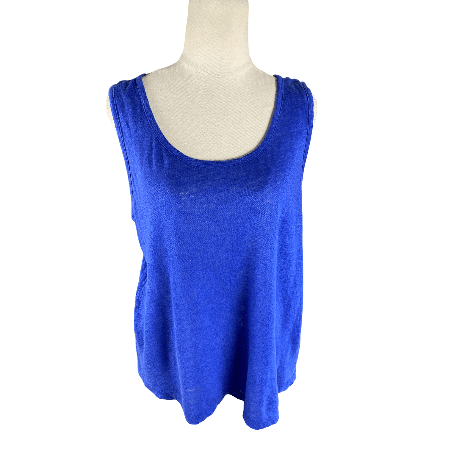 Gorman blue linen top | size 10