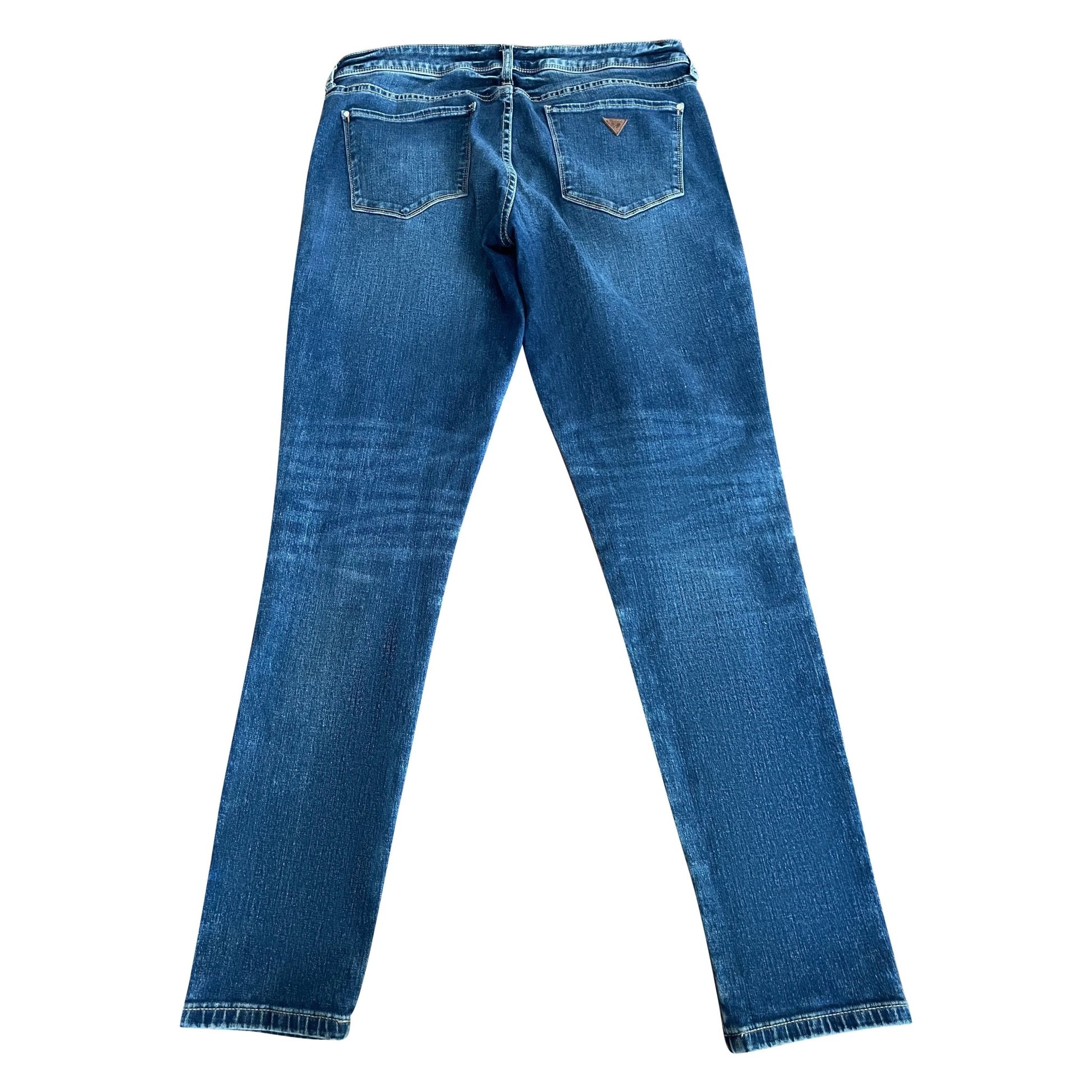 Guess blue low rise skinny jeans | size 30