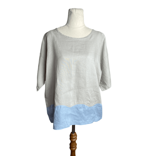 Harlowe linen top | size 12