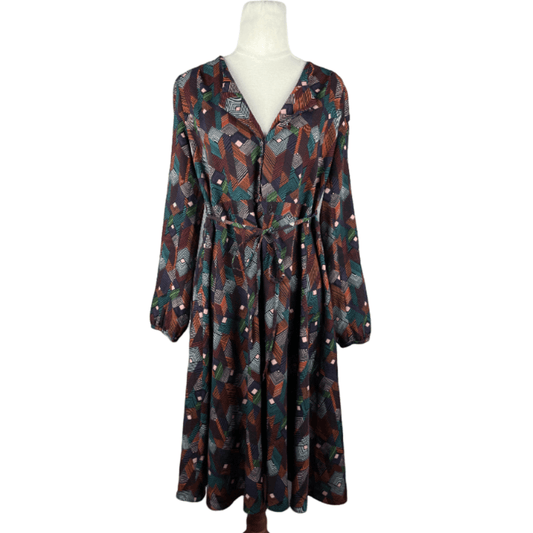 Holy Chic multi colour smock dress | size 12