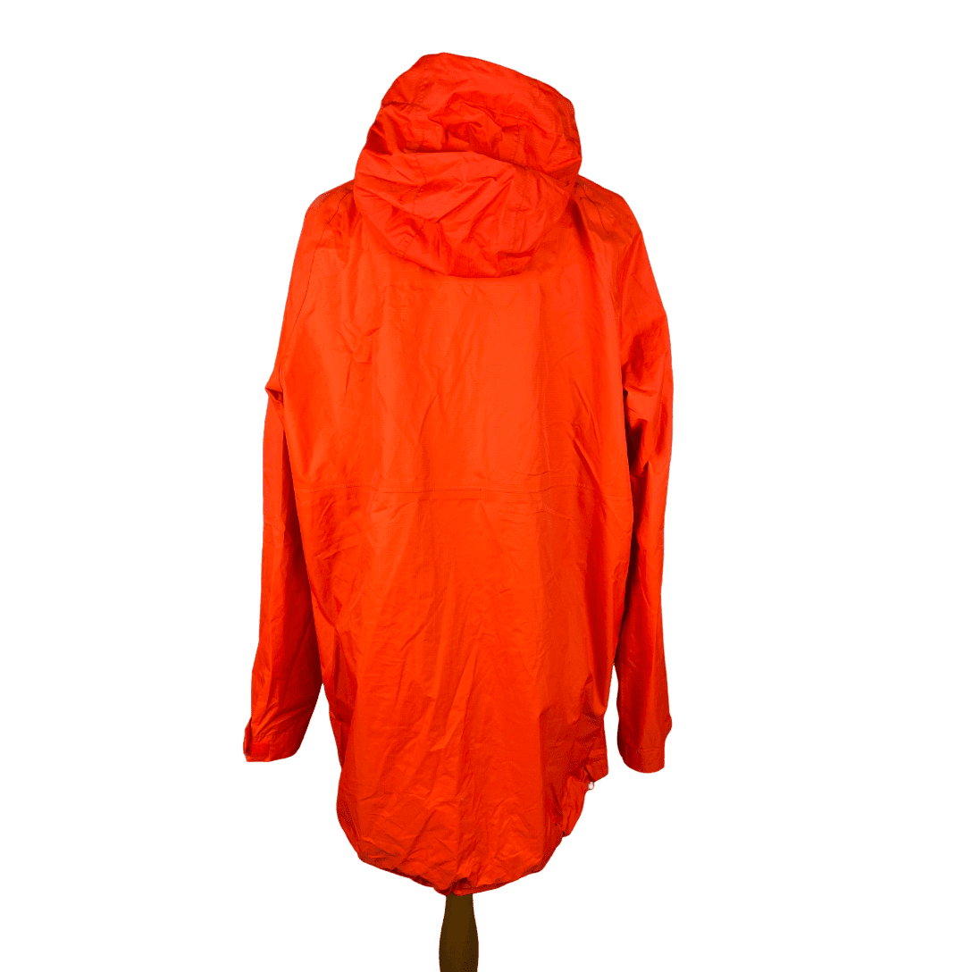 Huffer orange rain coat | size 8