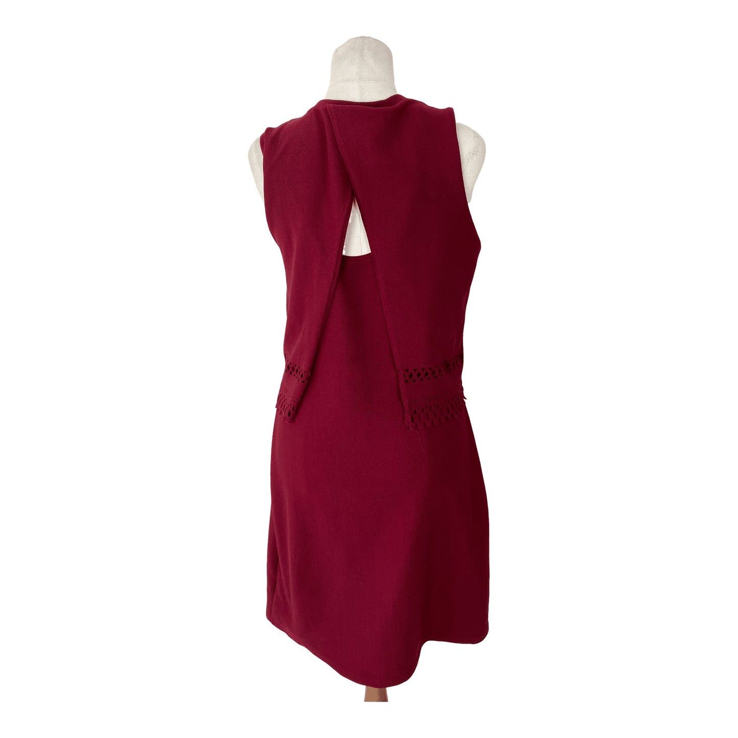 Miss Selfridges red midi dress | size 10