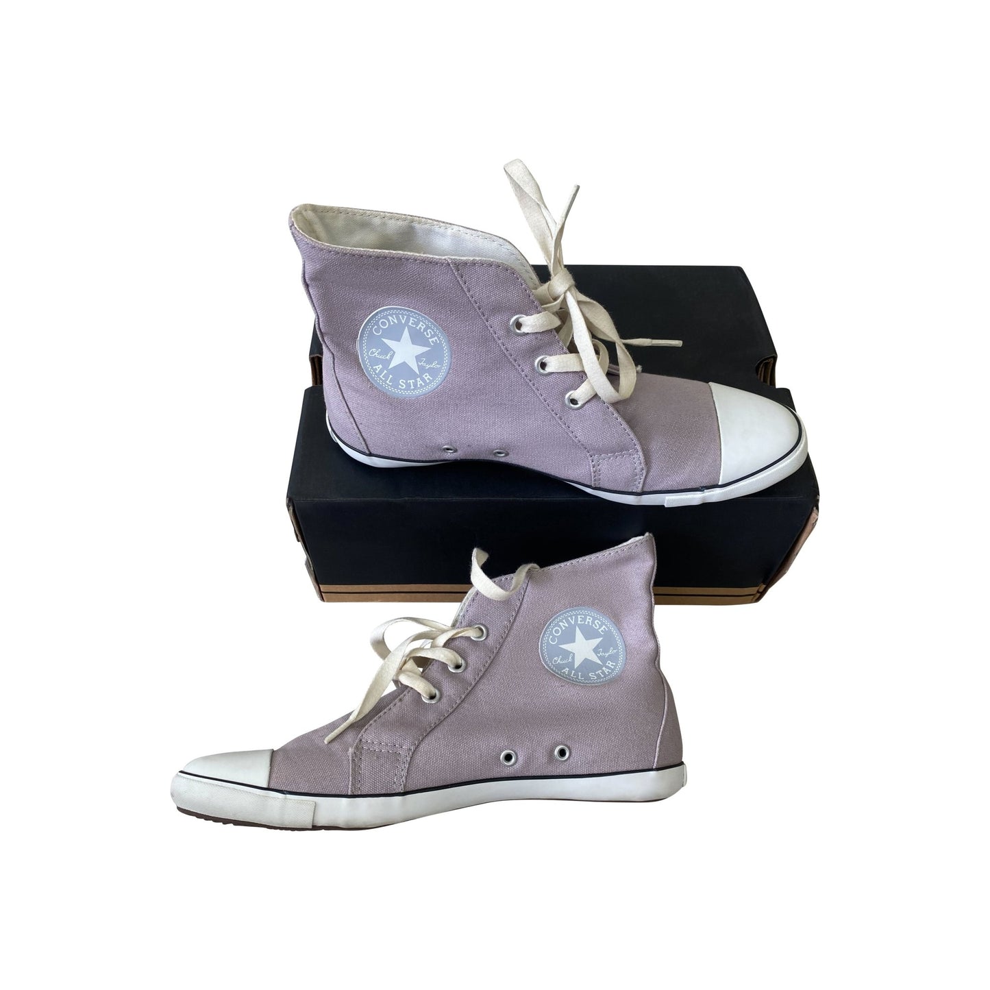 Converse lilac sneakers - as new | size 7 or EU 38