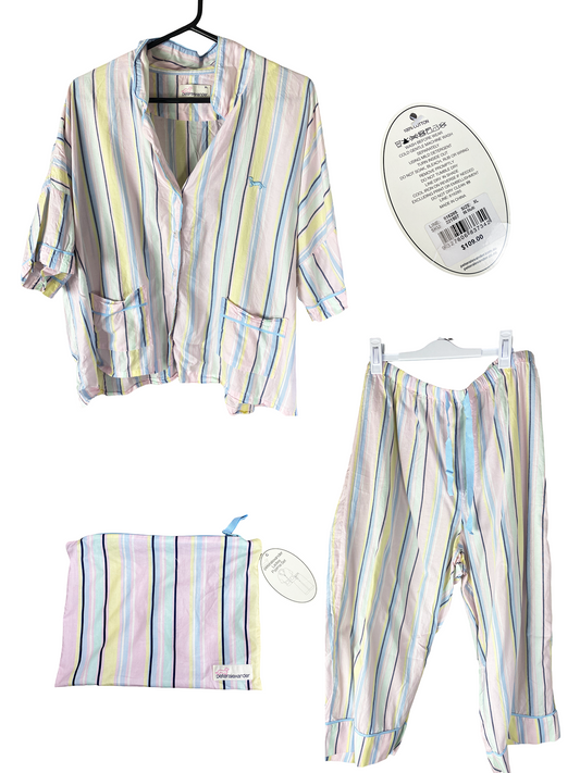 BNWT - Peter Alexander stripe cotton pyjamas | size 16 or XL RRP $109