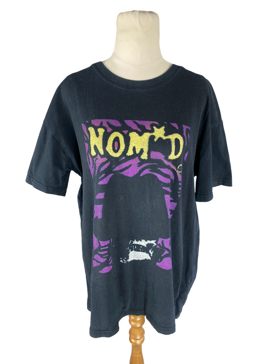 NOM*d black tee | size 12-14 or medium