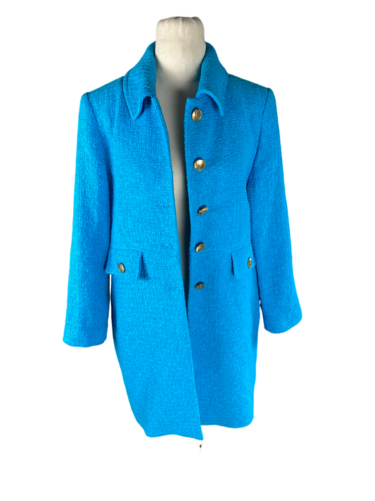 Zara electric blue jacket | size 8