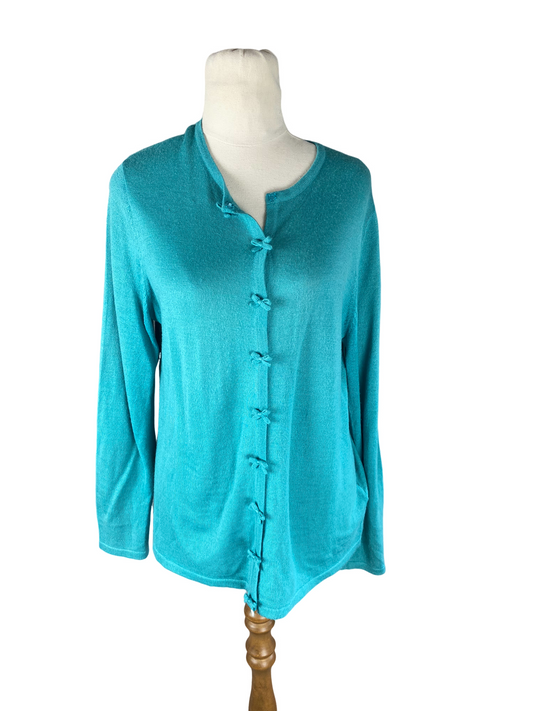 Meredith merino wool blend cardigan | size large