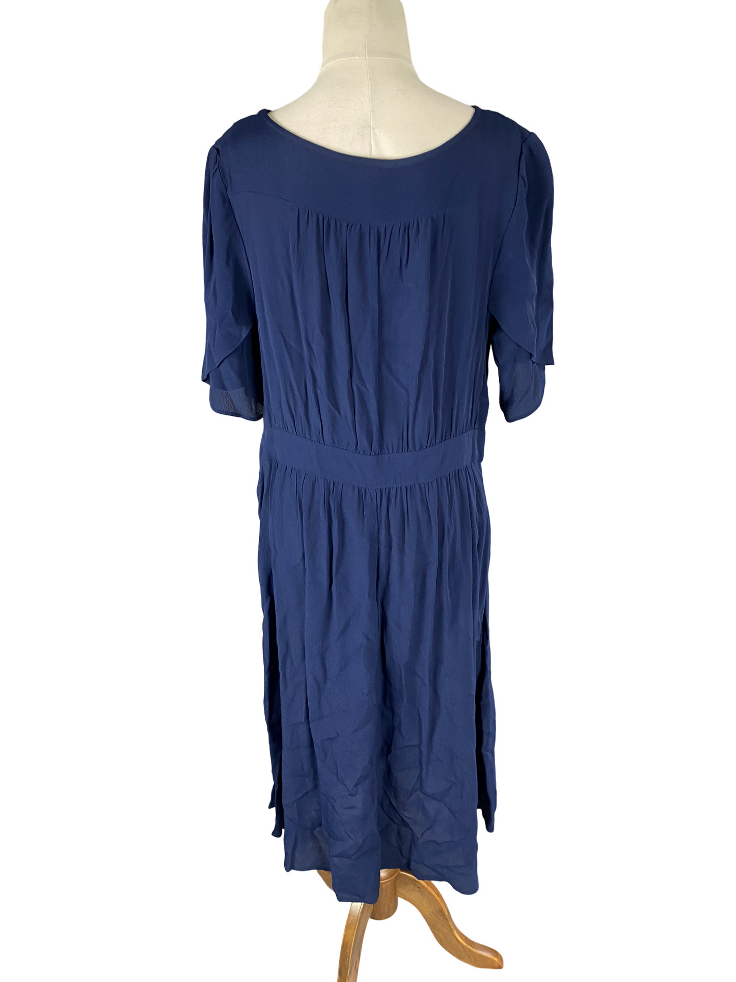 Monsoon navy dress | size 14