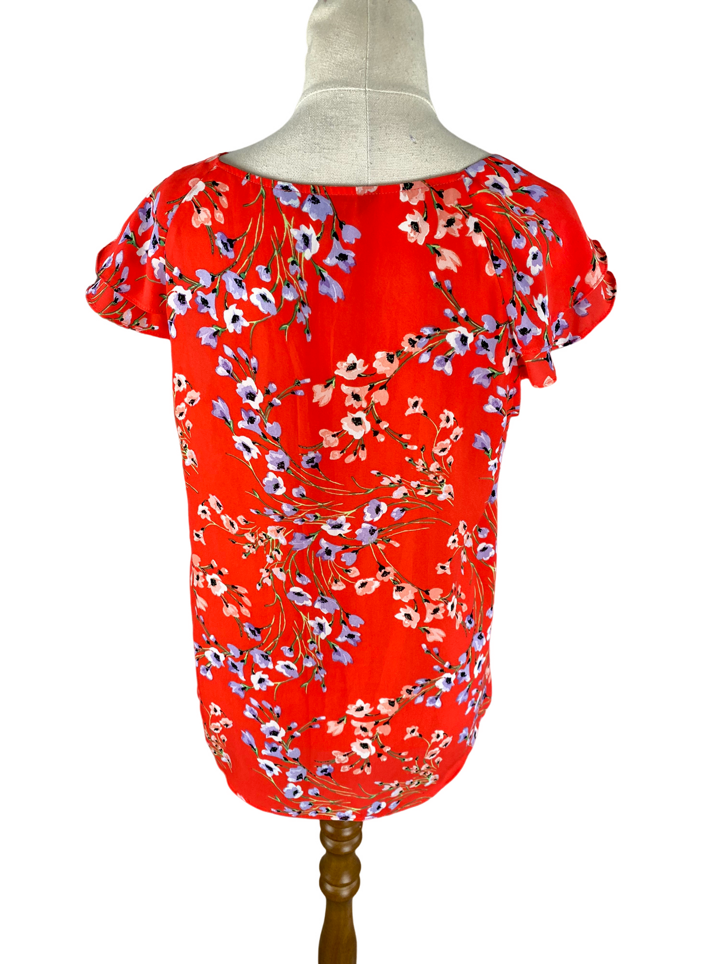 Oliver Black red floral top | size 12