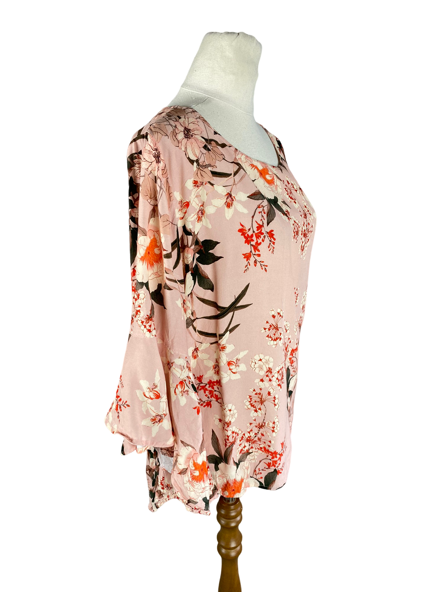 Repertoire pink floral top | size 12