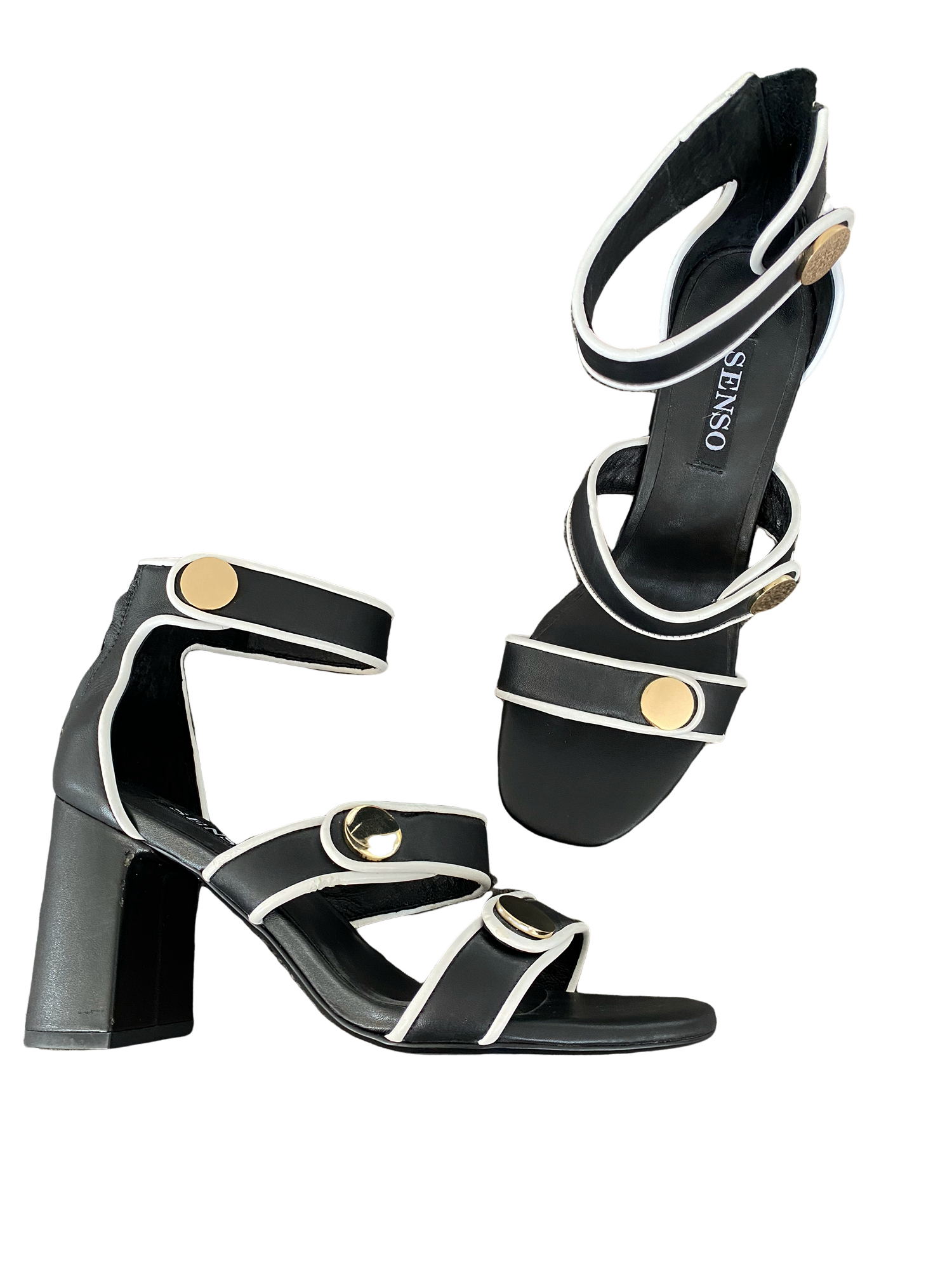 Senso Mesna Ebony Black heels | size 8 or EU 39