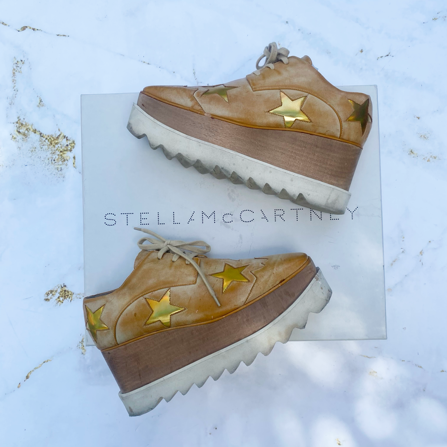 Stella McCartney Elyse Star Platforms | size EU 36.5 - $540 RRP