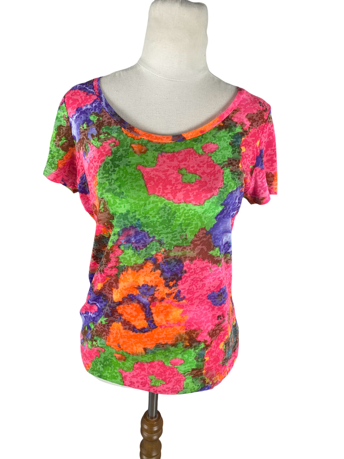 Twin Rivers floral top | size 8