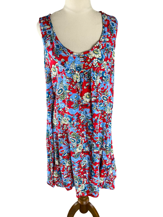 ZEN GARDEN floral dress | size large