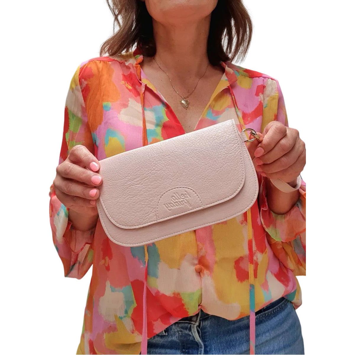 hello friday Millie Clutch Wallet - Blush