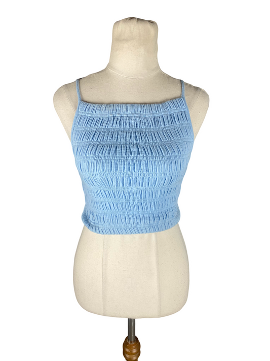 Bec & Bridge baby blue crop tank | size 6