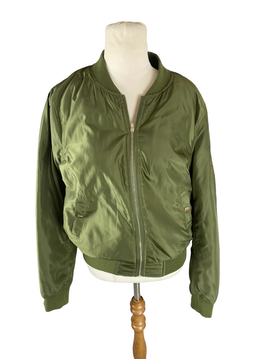 Dotti olive lightweight jacket | size 12