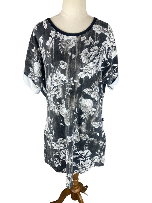 Federation skull short sleeve dress | size 10