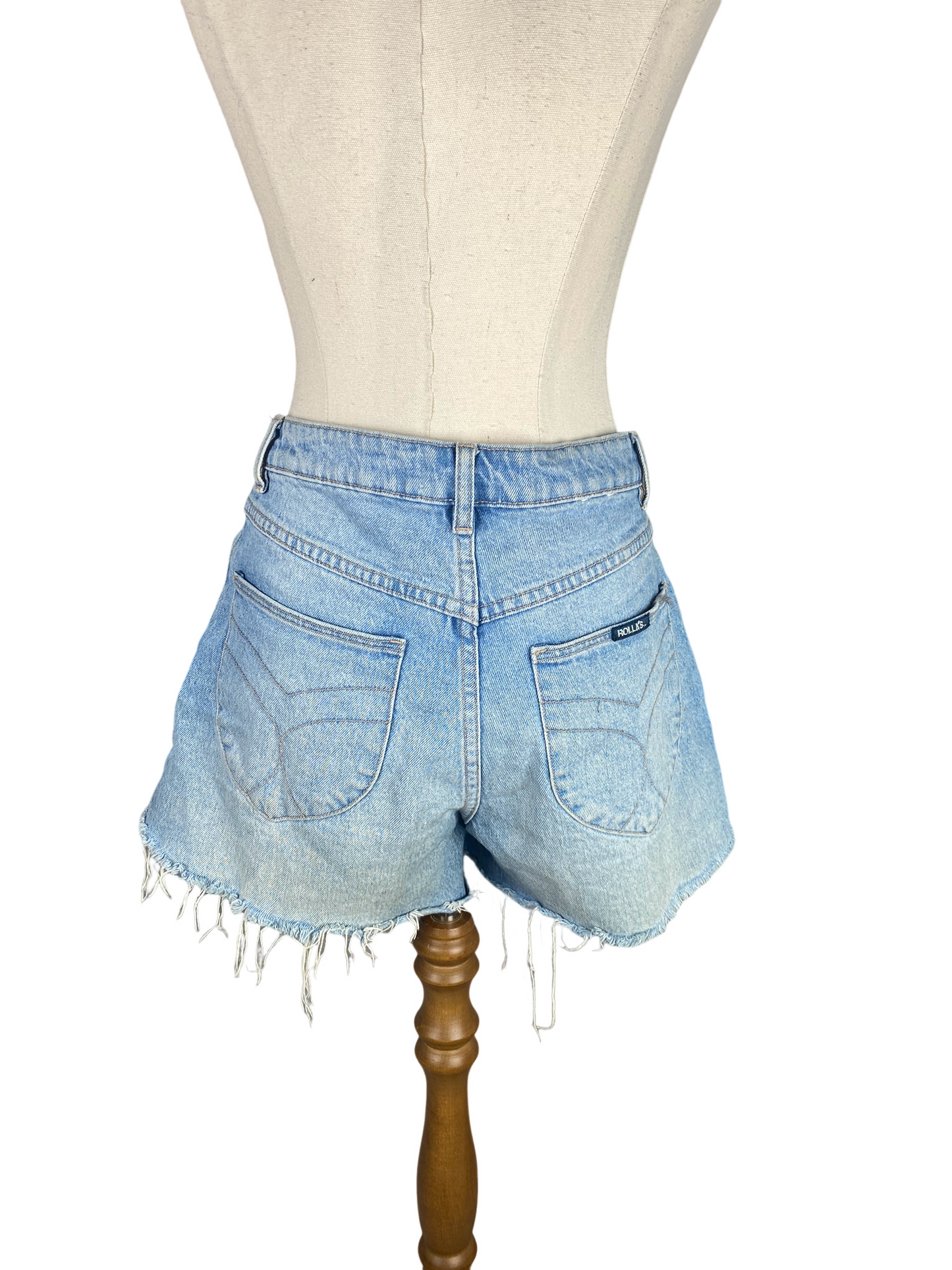 Rollas high-rise cut-off shorts | size 10