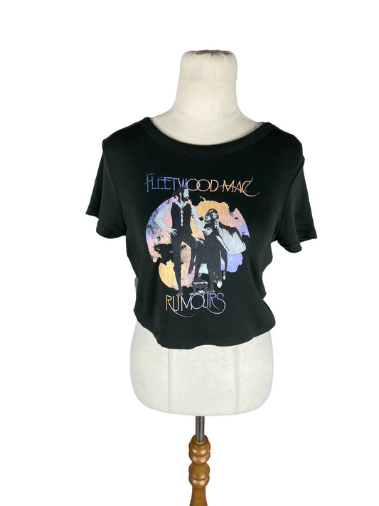 Fleetwood Mac crop tee | size 8