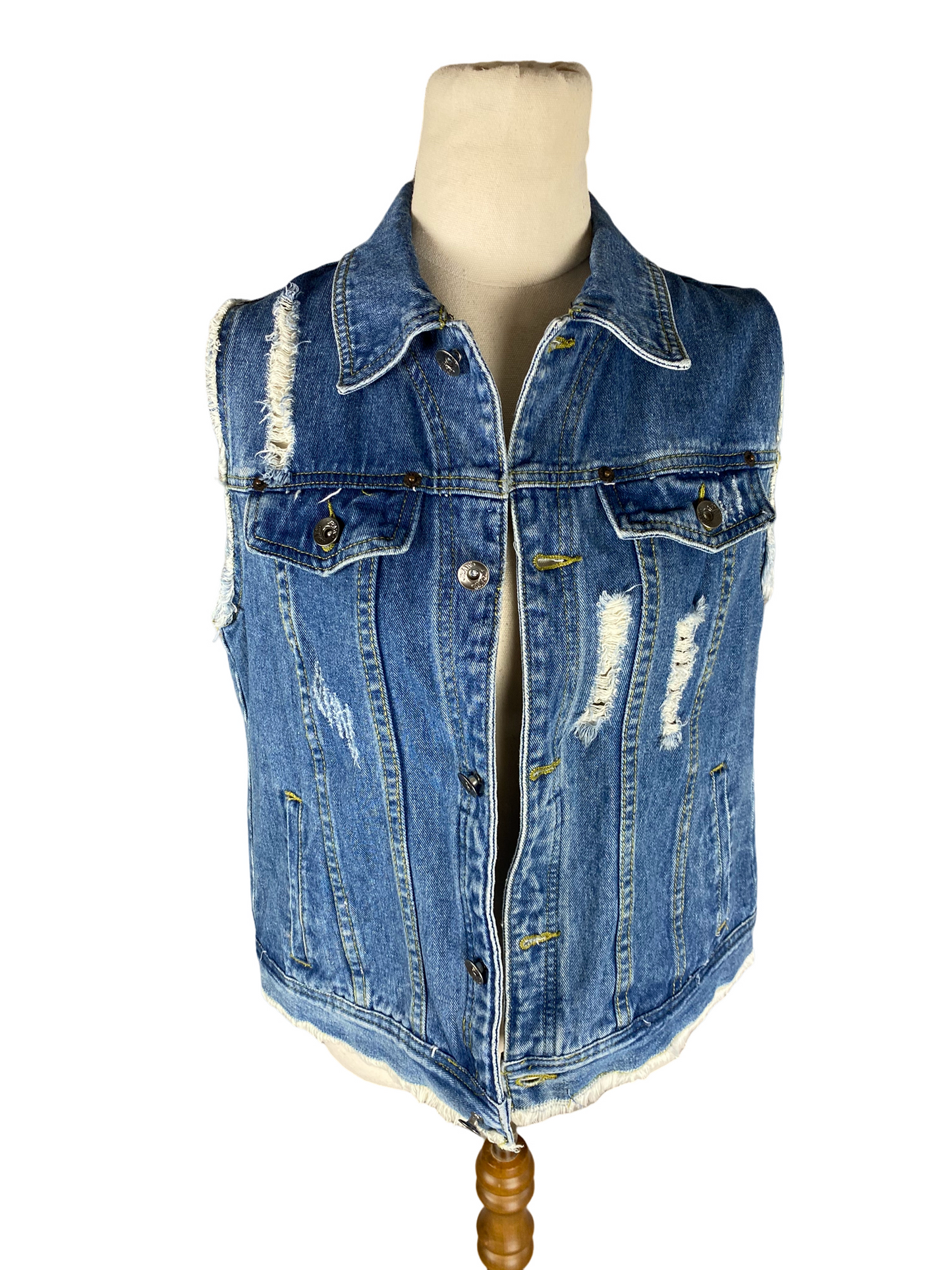 Alin & More denim vest | size 8 to 10