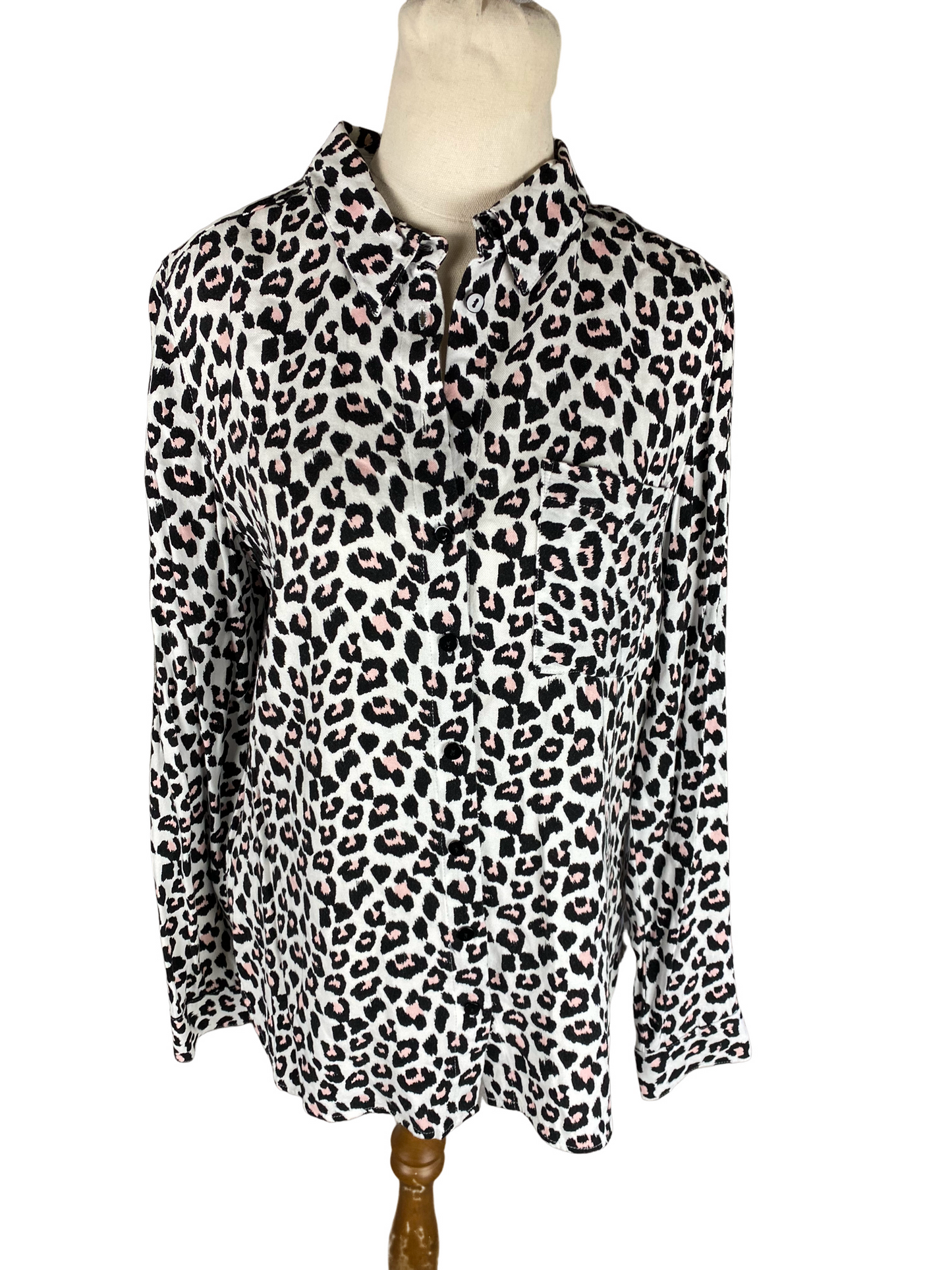 Dotti animal pattern long-sleeve shirt  | size 8