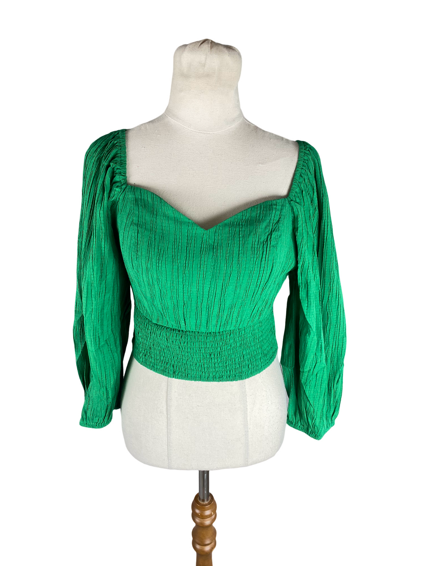 BNWT - Atmos&Here Joelle Puff Sleeve Top | size 12