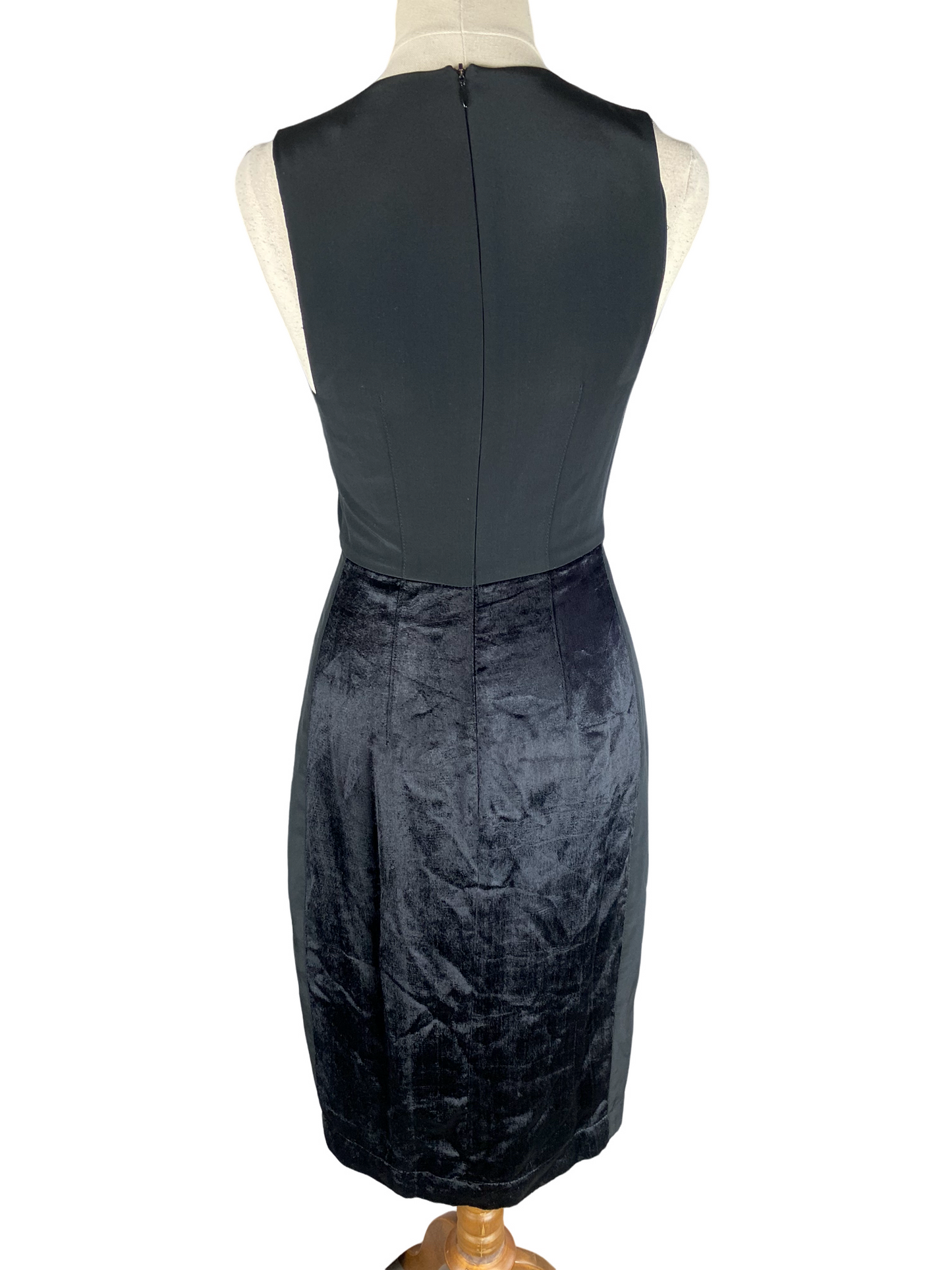 Juliette Hogan black midi dress | size 6