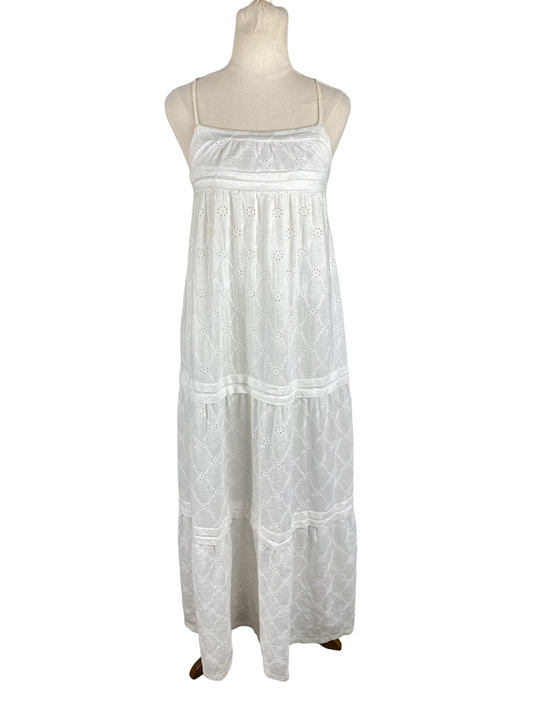 Zara maxi cotton full length dress | size small