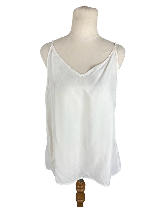 Max white v neck top  | size 12