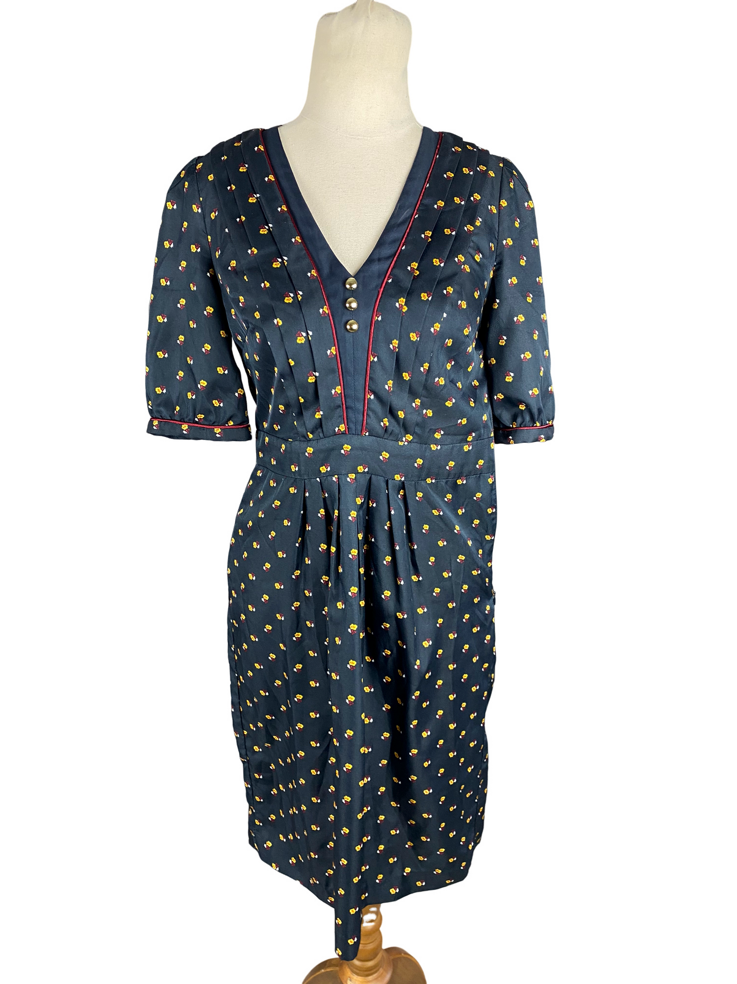 Karen Walker navy dress | size 8