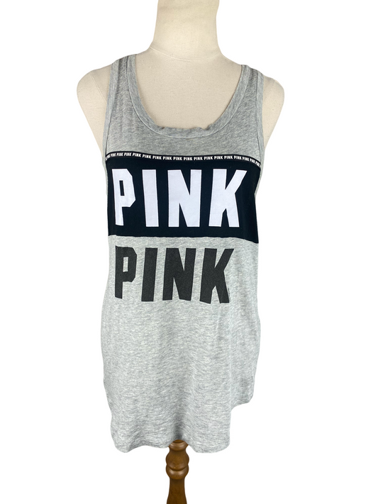 Victoria's Secret PINK grey tee | size 8