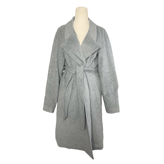 ONE Teaspoon wool-blend wrap coat | size 10 medium