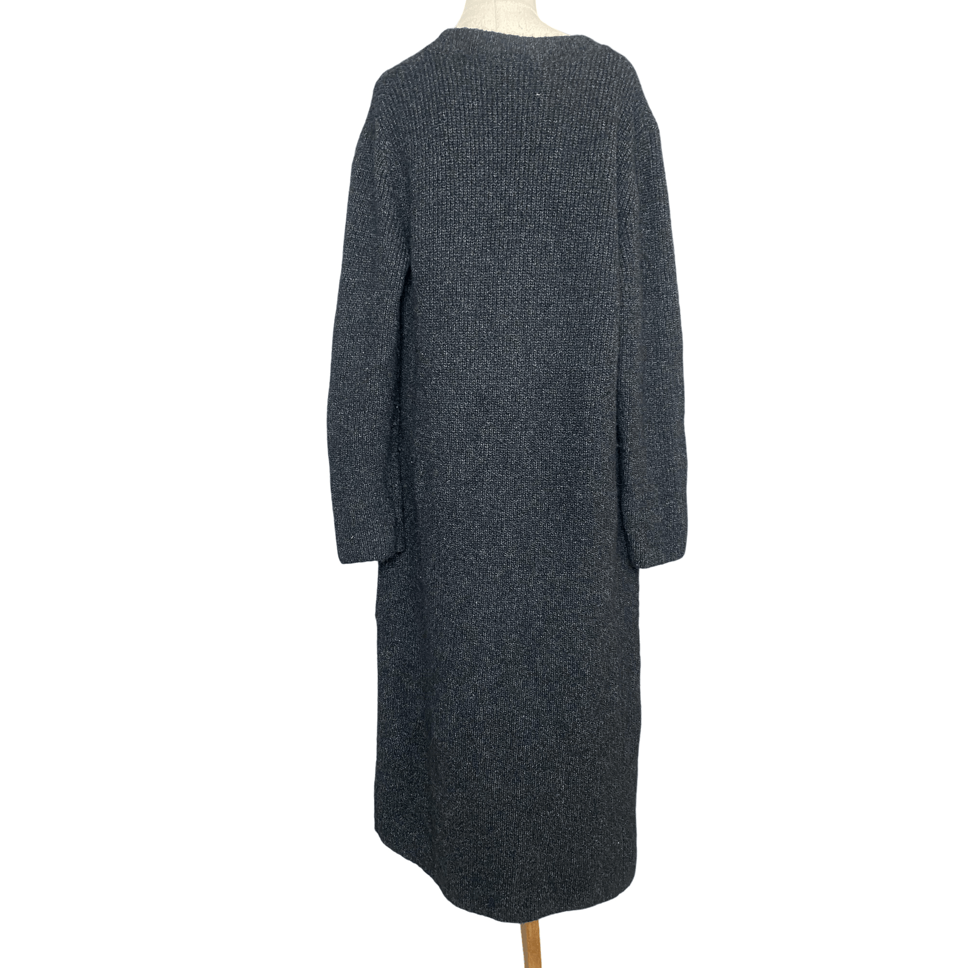 COS maxi alpaca + wool cardigan | size 8