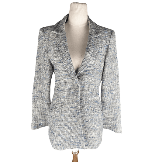 Caitlin Crisp tweed cotton blazer | size 10