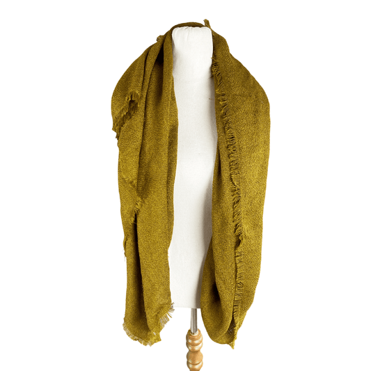 Cotton/polyester scarf