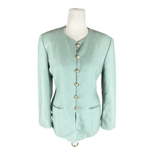 Lucile pastel wool vintage jacket | size 8