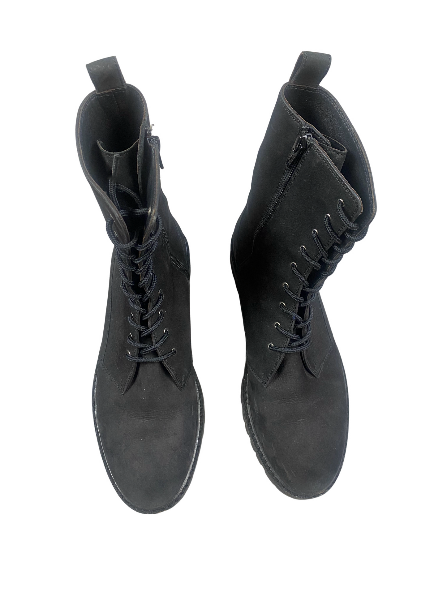 Witchery leather tie-up boots | size 9/40